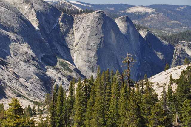 the formation near Half Dome